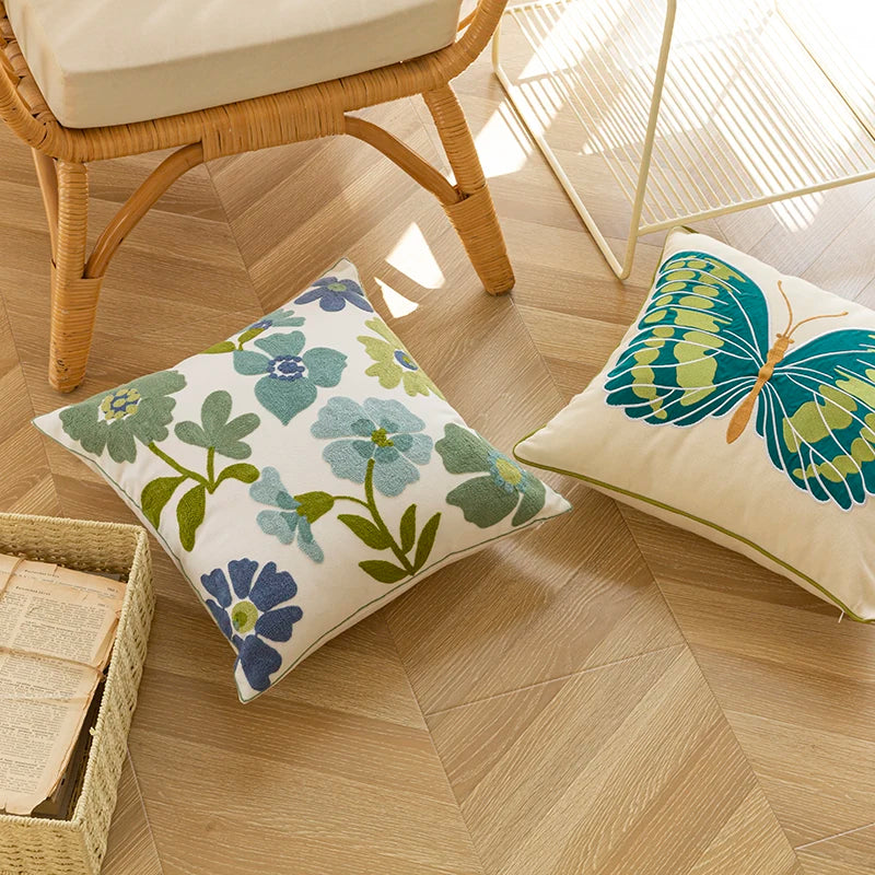 Afralia™ Decorative Farmhouse Throw Pillow Cover - 45x45cm