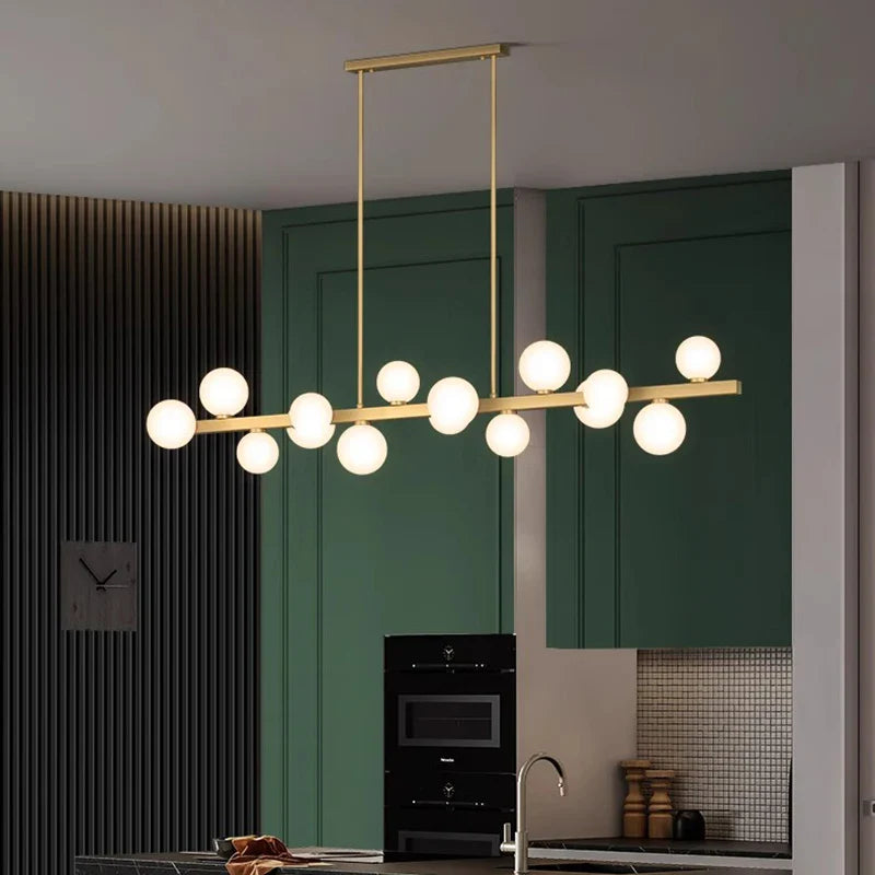 Afralia™ Modern LED Chandeliers for Living and Dining Room Lighting