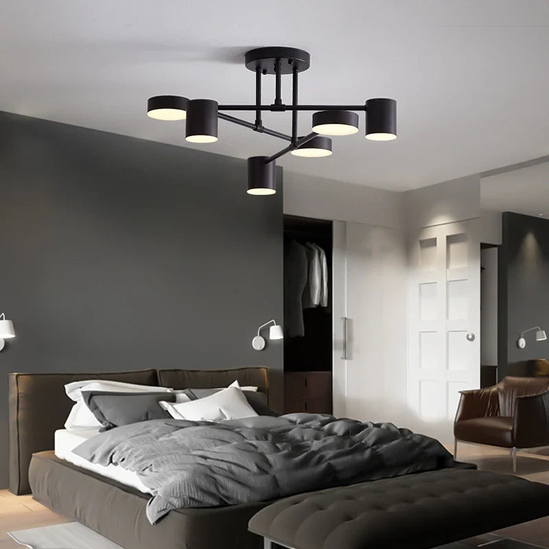Afralia™ Nordic LED Ceiling Lights Modern Living Room Lamp AC220V