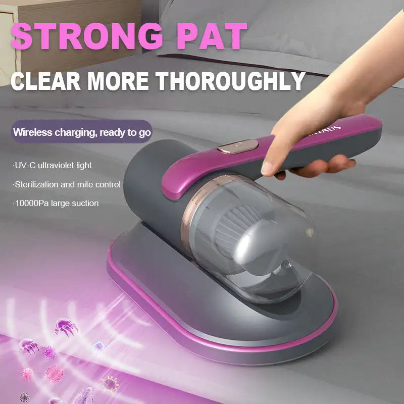 Afralia™ Wireless Mattress Mite Remover Cordless Vacuum Cleaner