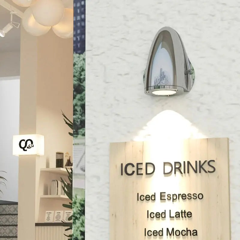 Afralia™ Outdoor Terraces Wall Lighting: LED Spotlight 220V Industry Wall Lamp Decoration