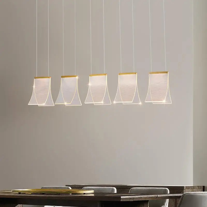 Afralia™ Nordic Dining Room Pendant Light Chandelier Ceiling Lamp for Indoor Living Room