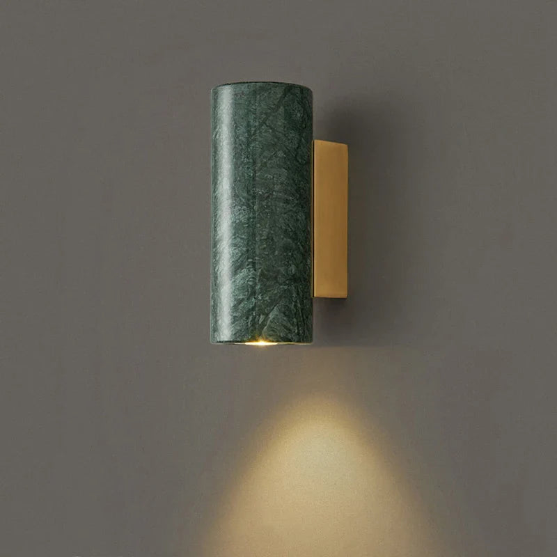Afralia™ Marble Wall Sconce Lamp for Bedroom Living Room Home Decor