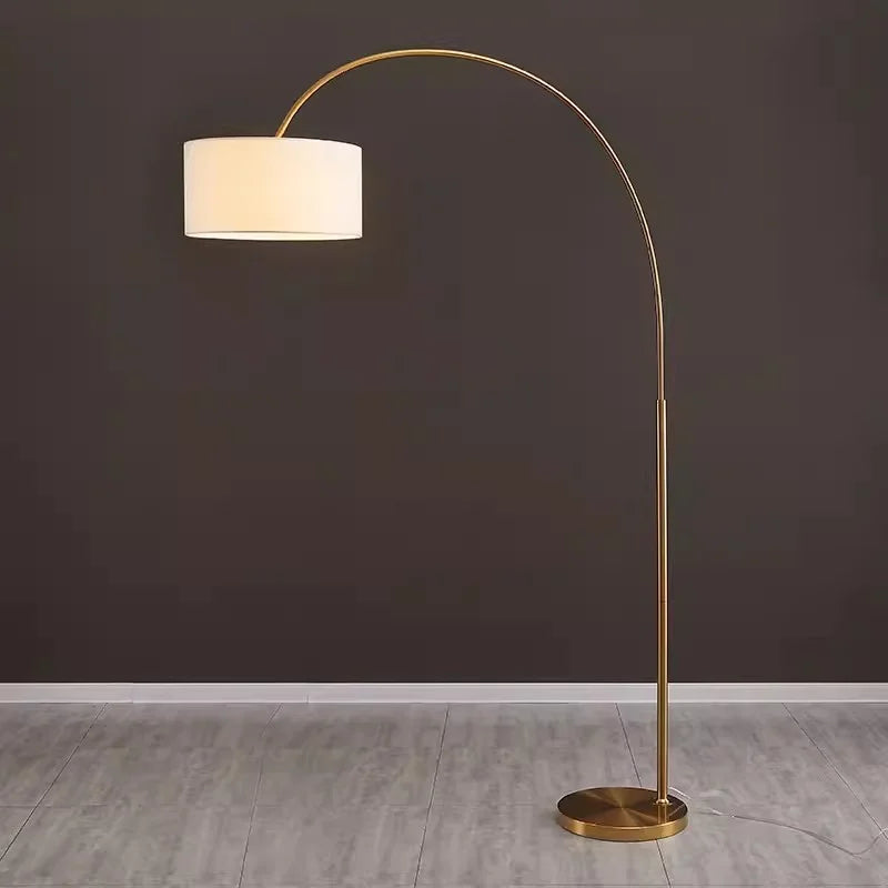 Afralia™ Minimalist Nordic Fishing Floor Lamp for Living Room and Study