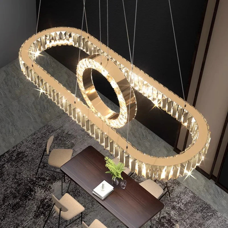 Afralia™ LED Pendant Light Chandeliers for Modern Home Decor and Indoor Lighting