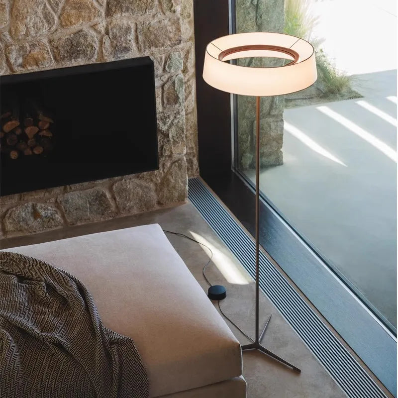 Afralia™ Modern LED Floor Lamp for Living Room Corner, Bedroom, Office - Elegant Vertical Standing Lamp.