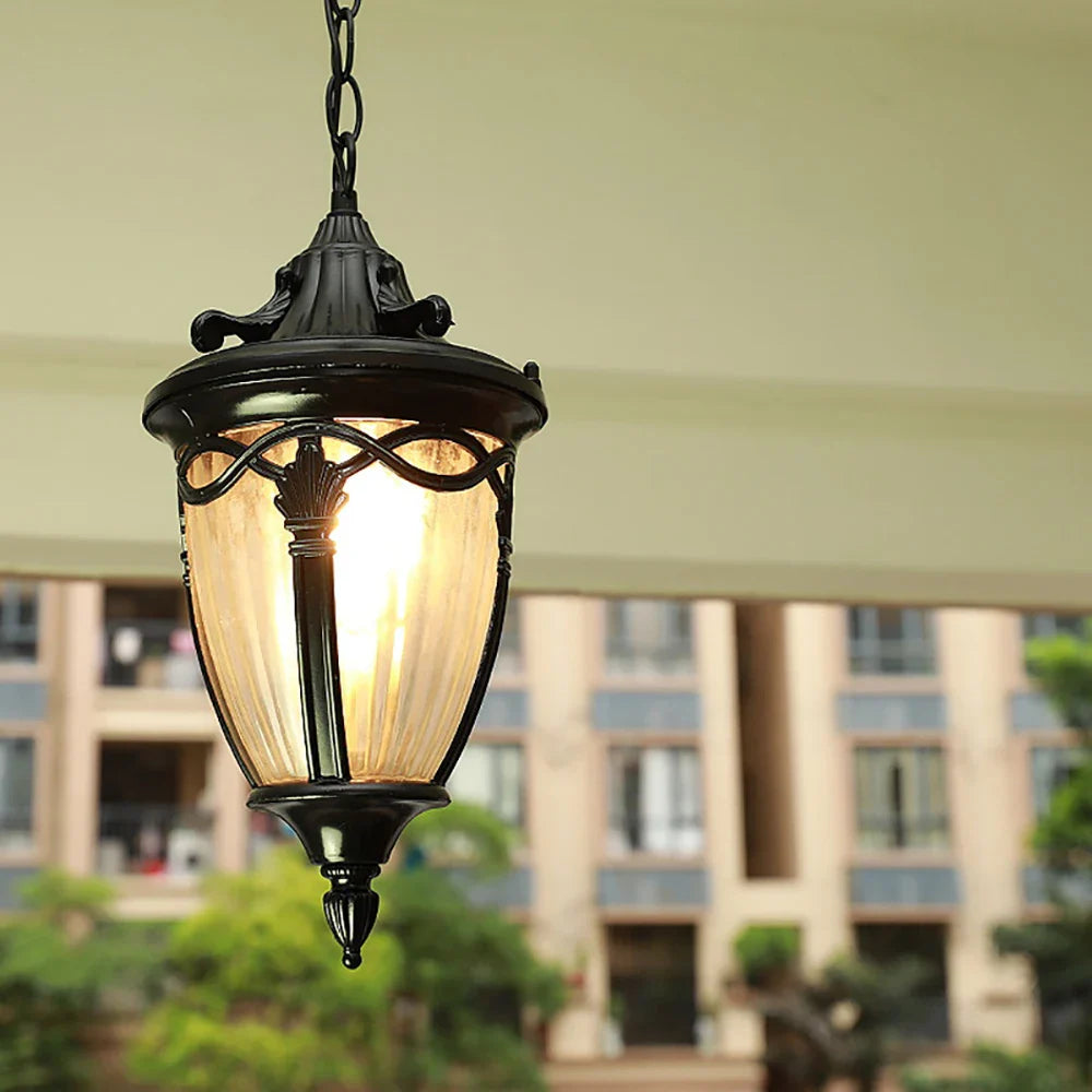 Afralia™ Outdoor Waterproof Chandeliers Wall Lights - European Retro Garden & Villa Decor Lighting