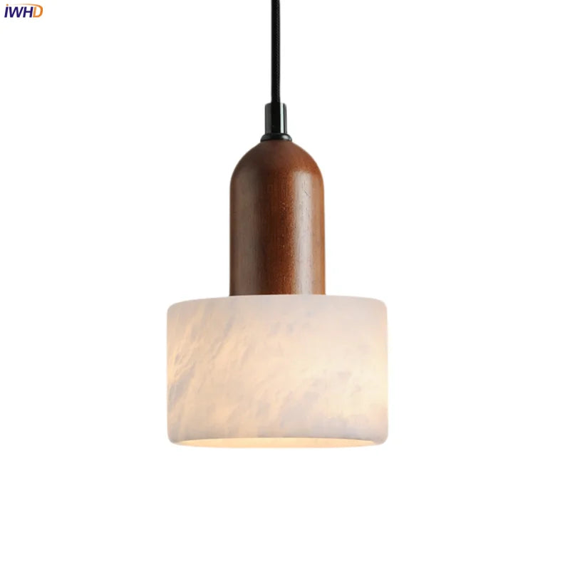 Afralia™ Nordic Marble LED Pendant Lamps | Modern Home Decoration Hanging Light