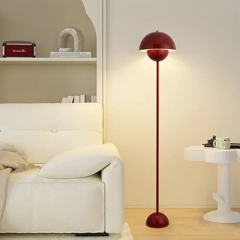 Afralia™ Bud Floor Lamp Table Light with E27 Bulb for Bedroom Living Room