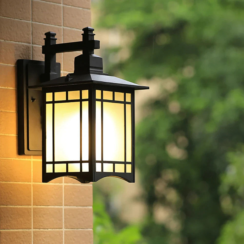 Afralia™ LED Wall Lamp: European Style Outdoor Waterproof Light for Garden, Balcony, and Courtyard