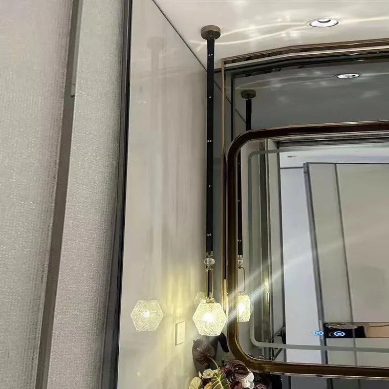 Afralia™ Glass Pendant Lamp for Bedroom, Kitchen, and Home Decoration