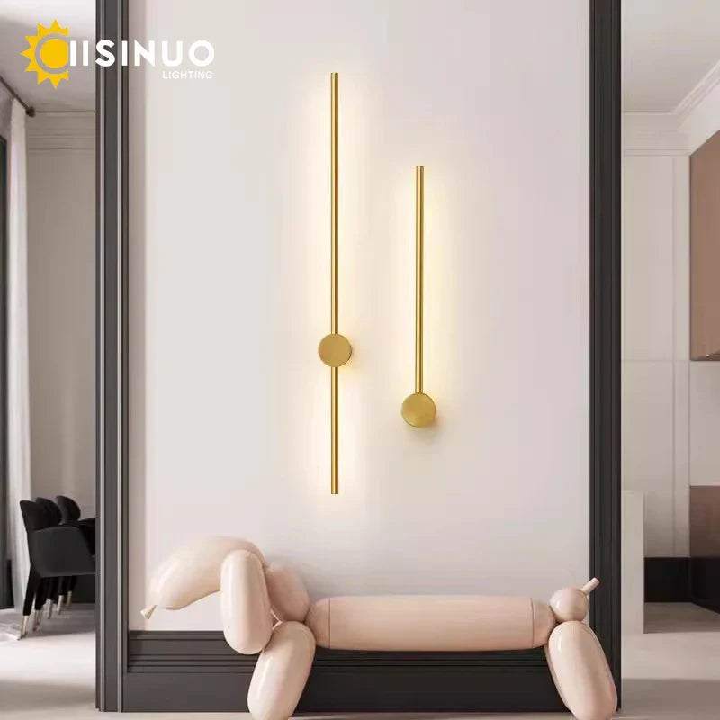Afralia™ Nordic Minimalist LED Wall Lamp for Modern Indoor Lighting Fixtures