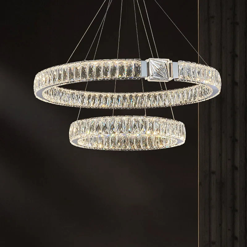 Afralia™ Crystal Chandeliers: Modern Luxury Lighting for Home Villa Living Dining Room Decor