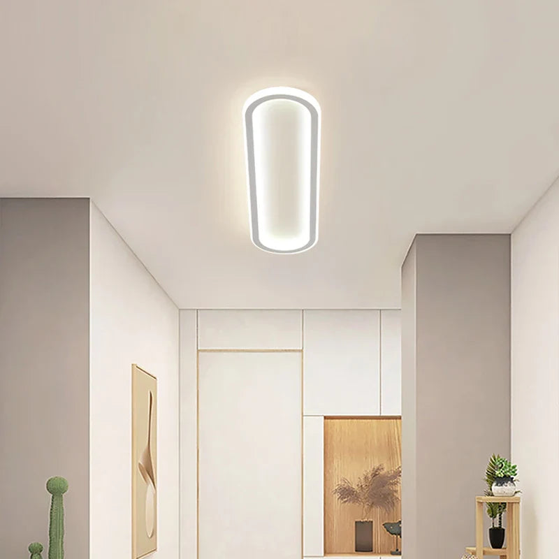 Afralia™ LED Strip Ceiling Lights for Bedroom Hallway Living Room Decor