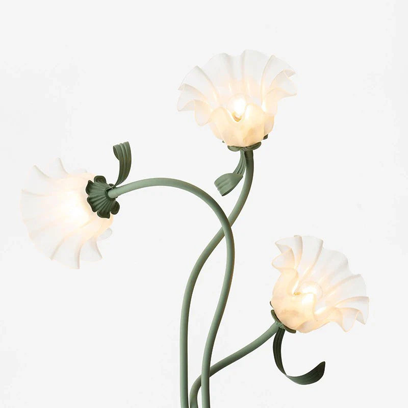 Afralia™ Nordic Flower Floor Lamp: Luxury Home Decor Warm Light for Bedroom, Living Room