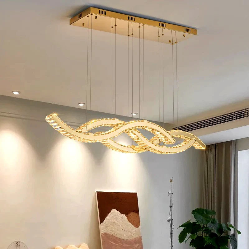 Afralia™ Modern Pendant Chandeliers | Hanging Ceiling Lamps for Indoor Dining Room Lighting