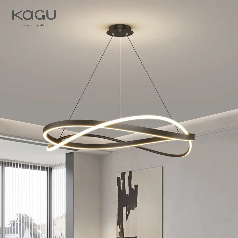 Afralia™ Light Luxury Pendant Ceiling Lamp for Living Room Bedroom Decor