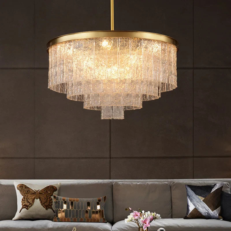 Afralia™ Crystal LED Ceiling Lights: Modern Chandeliers for Living Room Décor