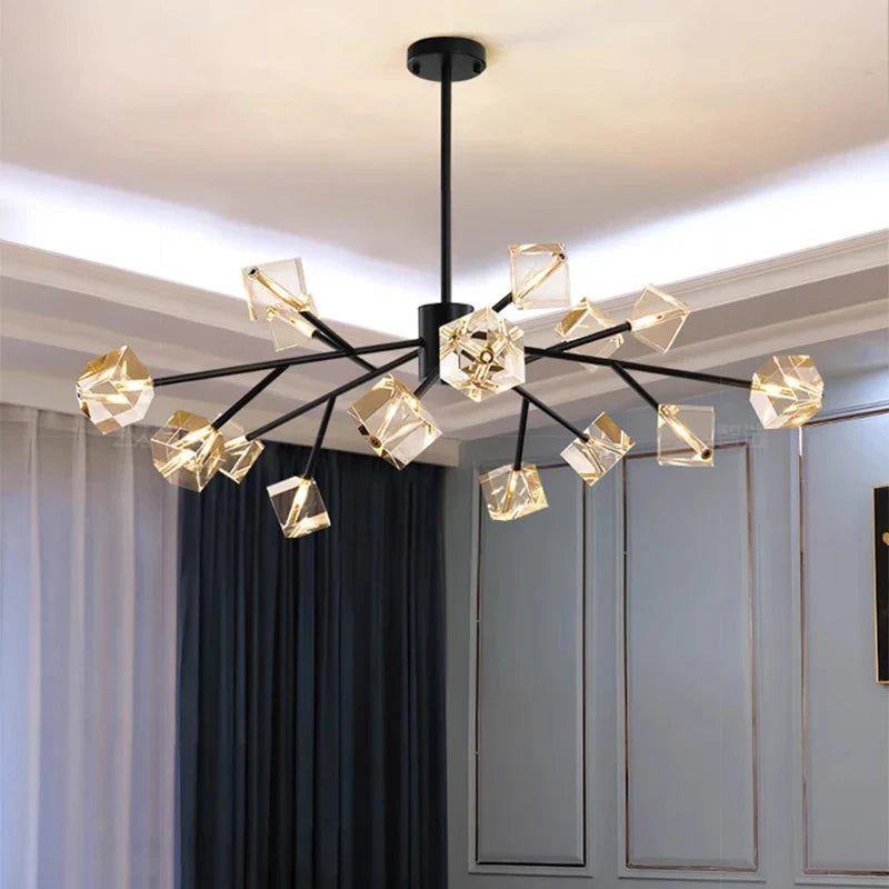Afralia™ Modern Pendant Chandelier for Dining Room Ceiling Lighting
