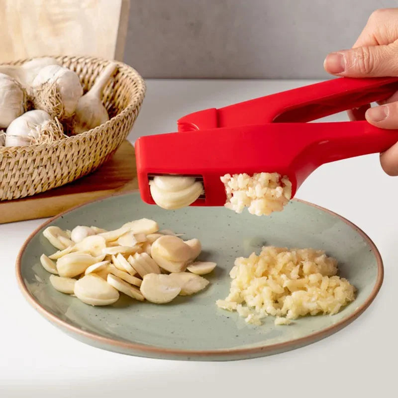 Afralia™ Garlic Crusher: Multi-Functional Manual Press & Grinder