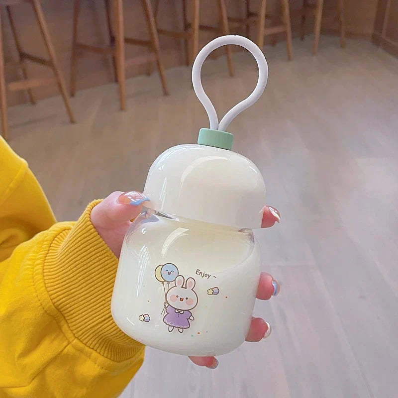 Afralia™ Mini BPA-Free 200ml Water Bottle for Kids Girls Women - Portable Travel Cup