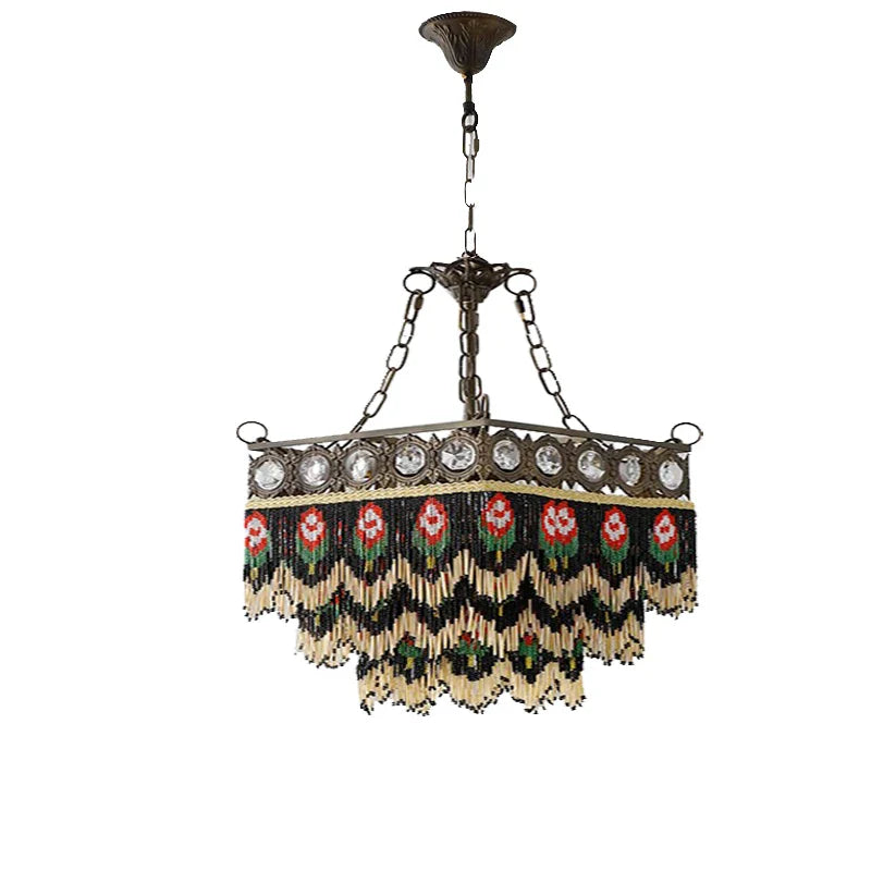 Afralia™ French Brass Crystal Chandelier - Classic European Hanging Lamps for Living Room & Bedroom