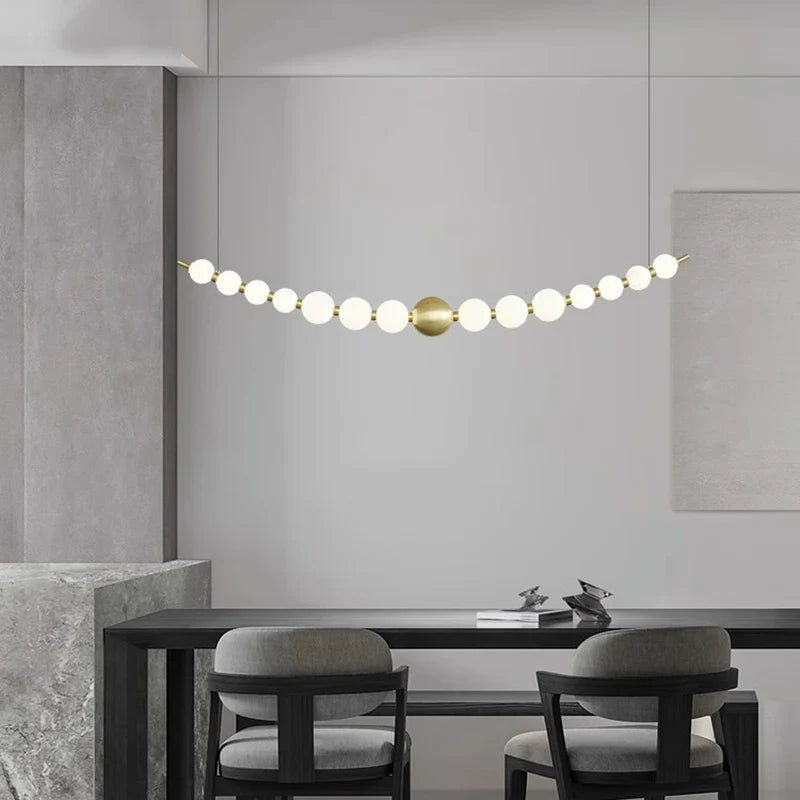 Afralia™ LED Pendant Chandeliers for Modern Living Room and Dining Room Lighting