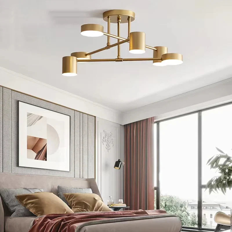 Afralia™ Nordic LED Ceiling Lights Modern Living Room Lamp AC220V