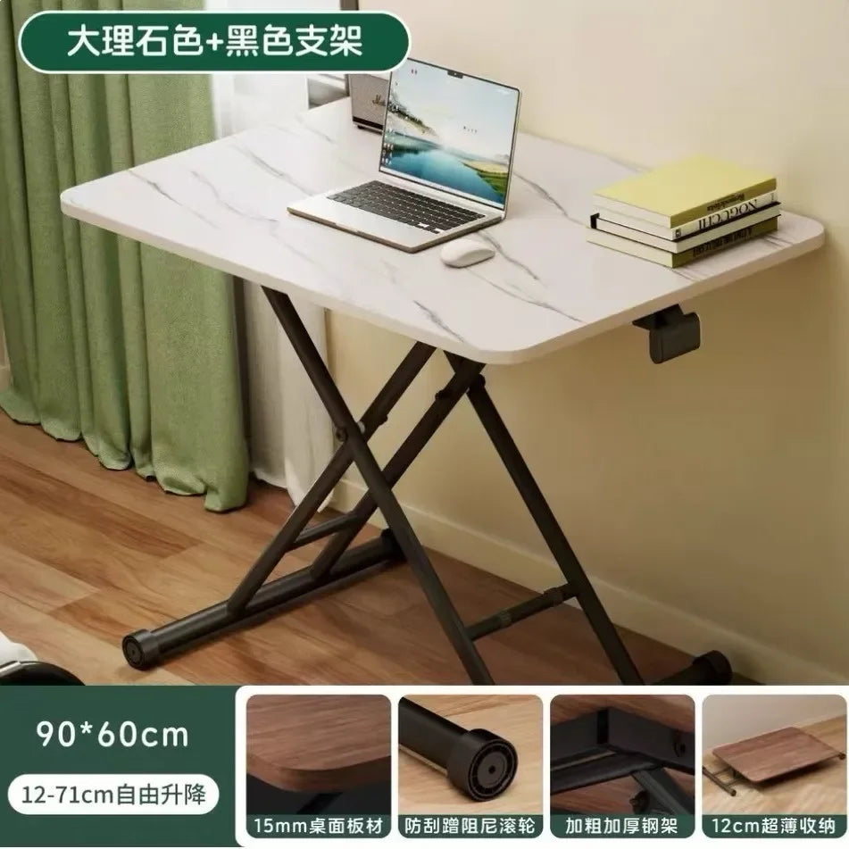 Afralia™ Adjustable Coffee Table: Portable, Multi-functional, and Stylish Home Furniture