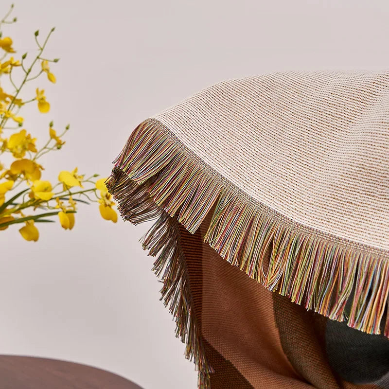 Afralia™ Nordic Christmas Jacquard Tapestry Blanket