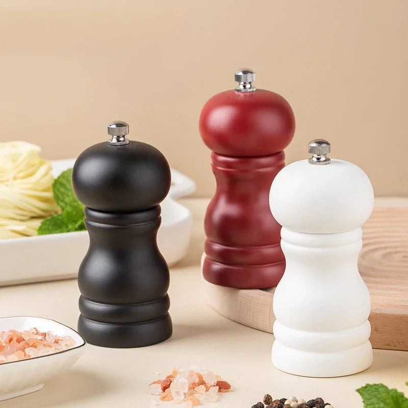 Afralia™ Ceramic Pepper Grinder Handheld Seasoning Mill Set