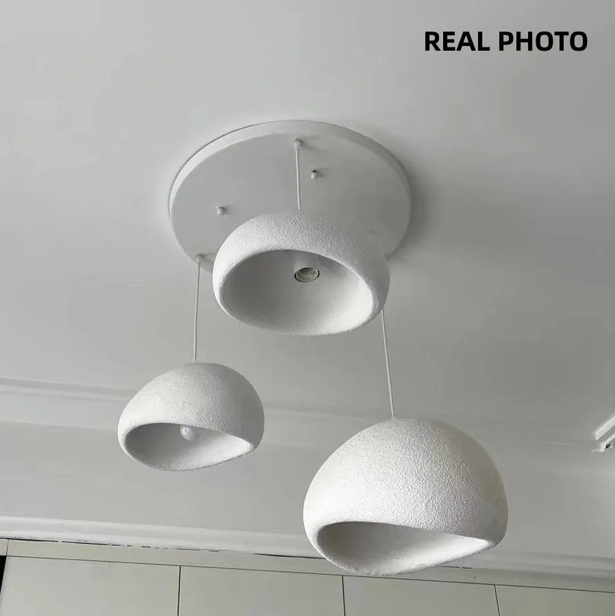 Afralia™ Nordic Wabi Sabi Pendant Lights for Minimalist Dining Room Decor