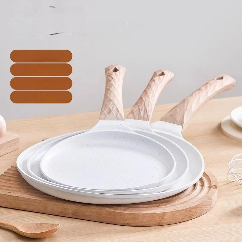 Afralia™ Non-Stick Medical Stone Frying Pan | Multipurpose Cooking Pan for Breakfast & More