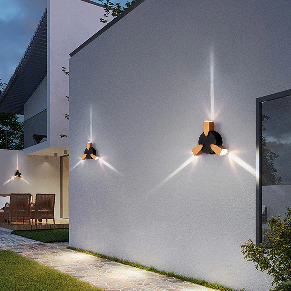 Afralia™ Waterproof LED Wall Light Fixture for Indoor and Outdoor Decor