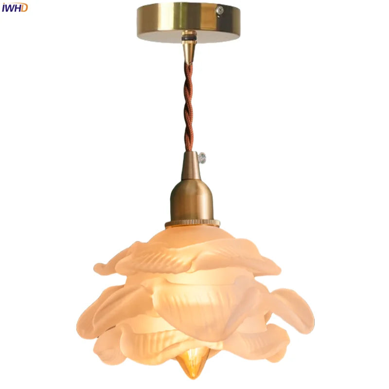 Afralia™ Frosted White Glass LED Pendant Lamp: Nordic Minimalism for Living Room & Cafe