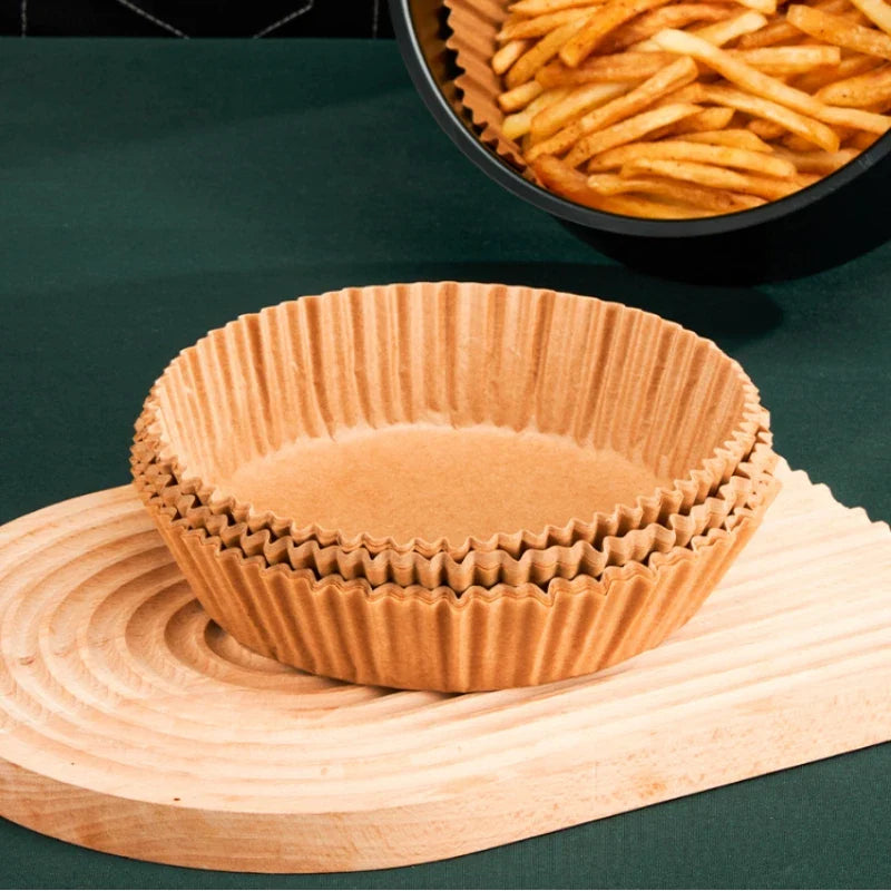 Afralia™ Air Fryer Non-Stick Barbecue Paper, Oil-proof Oven & Microwave Cooking Plate