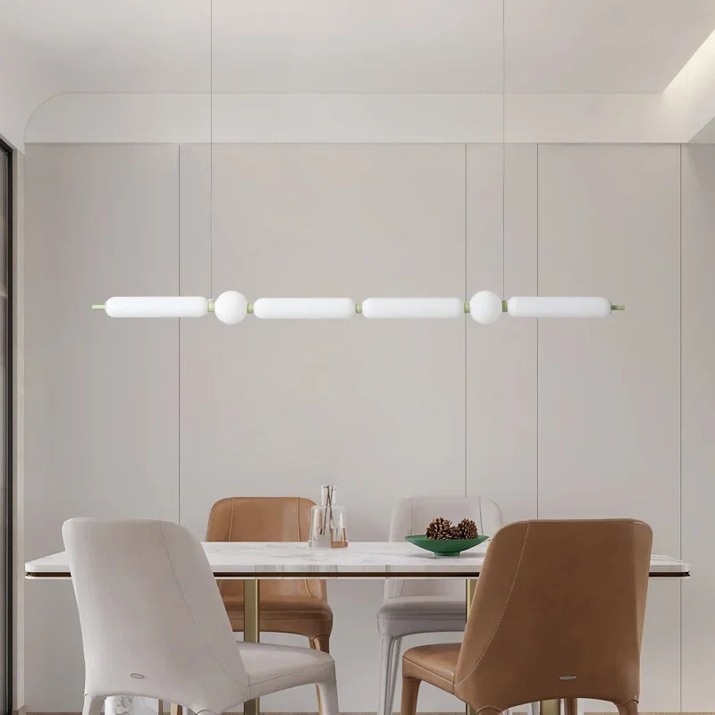 Afralia™ Minimalist Long String Pendant Chandelier