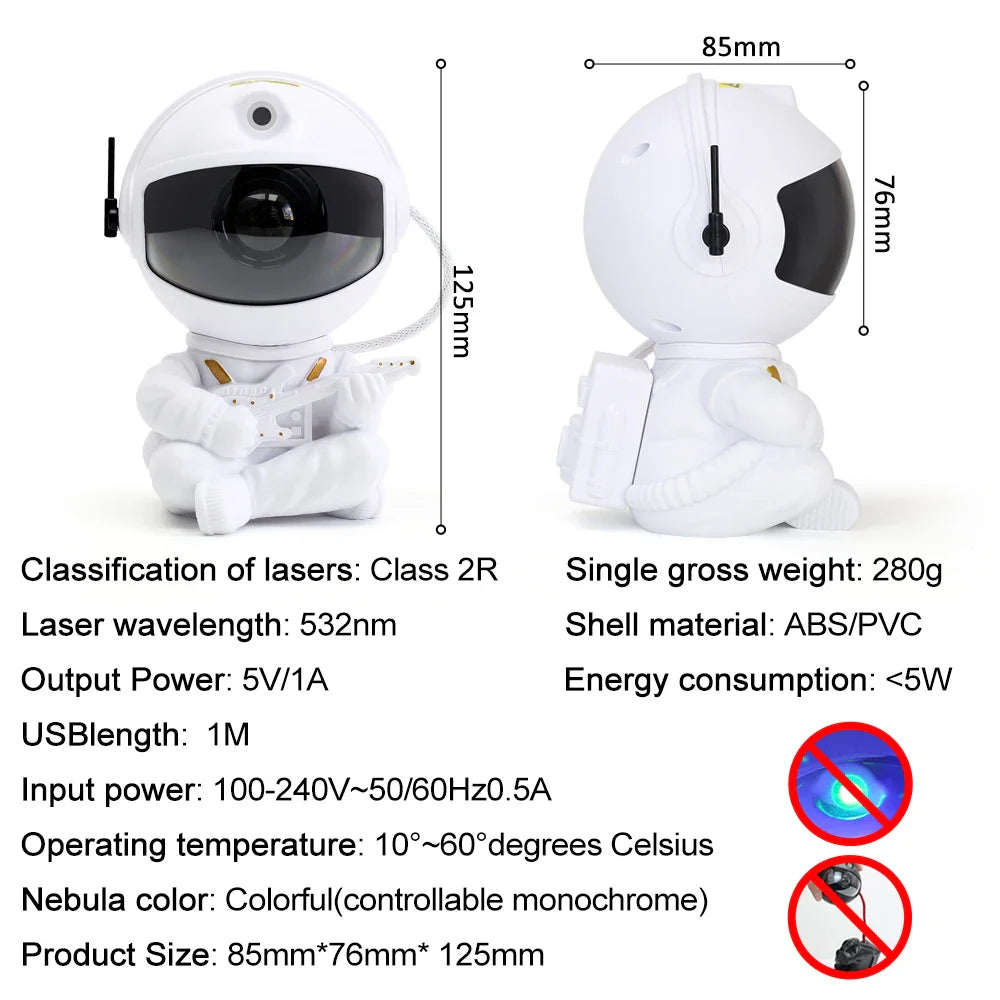 Afralia™ Galaxy Star Night Light LED Lamp Home Bedroom Children's Gift Decor