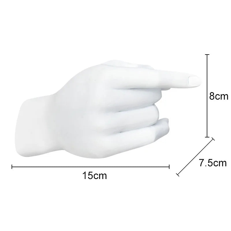 Afralia™ Fist Vase: Modern Resin Craft Decoration for Living Room Ornaments