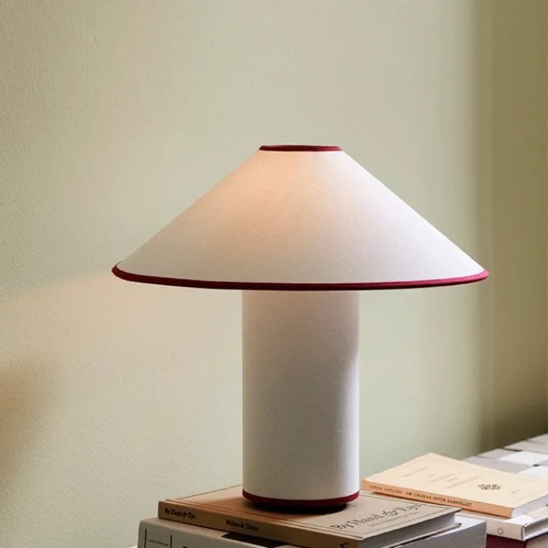 Afralia™ Retro Cotton Table Lamp for Stylish Home Decor