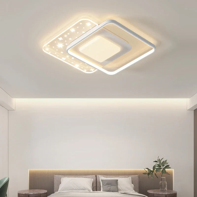 Afralia™ LED Round Ceiling Light – Modern Nordic Indoor Lamp for Living Room, Bedroom, Dining Room