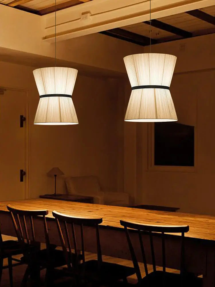 Afralia™ Wabi Sabi Cloth Ceiling Chandelier for Home Decor, Japan Room, Restaurant, and Shop