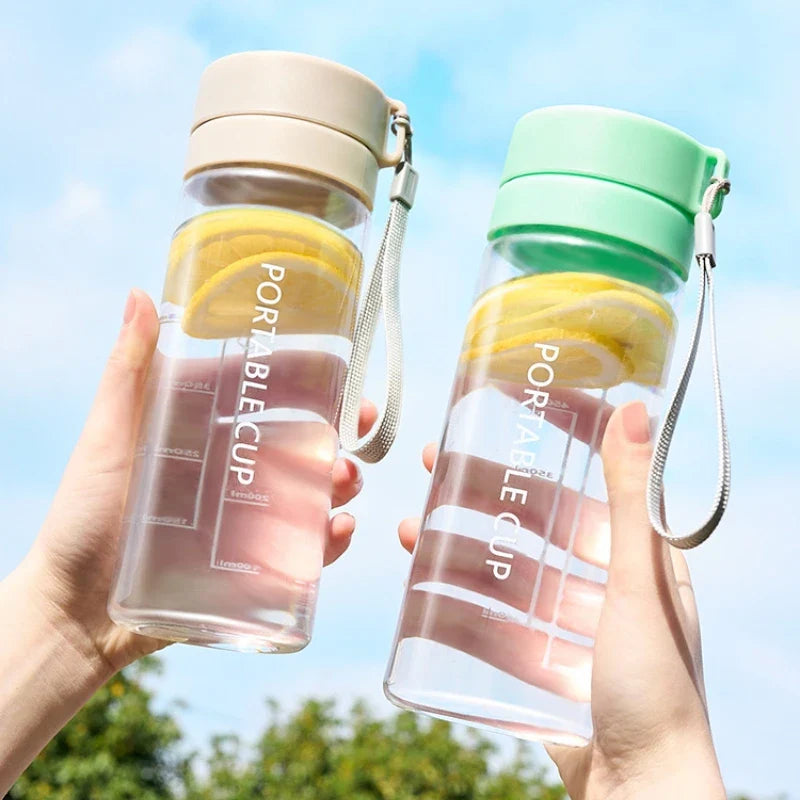 Afralia™ Outdoor Sports Water Bottle Large Capacity Anti-Drop Leak-proof Cup