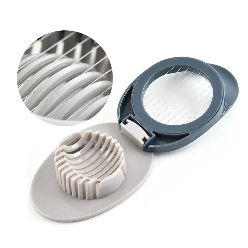 Afralia™ Egg Cutter: Stainless Steel Multifunctional Slicer & Creative Kitchen Gadget