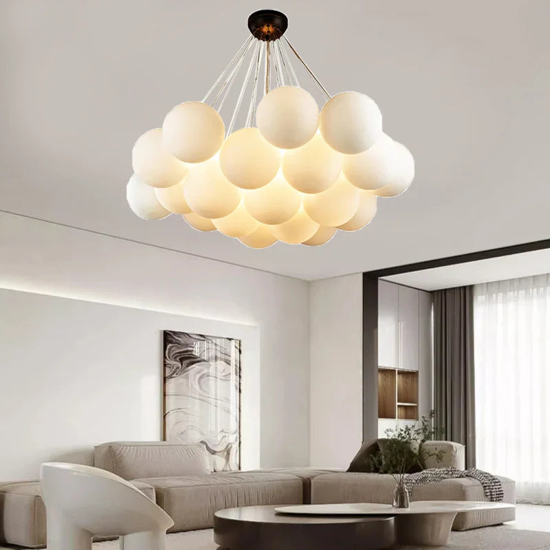 Afralia™ Modern LED Pendant Light Chandeliers for Living Room and Dining Room