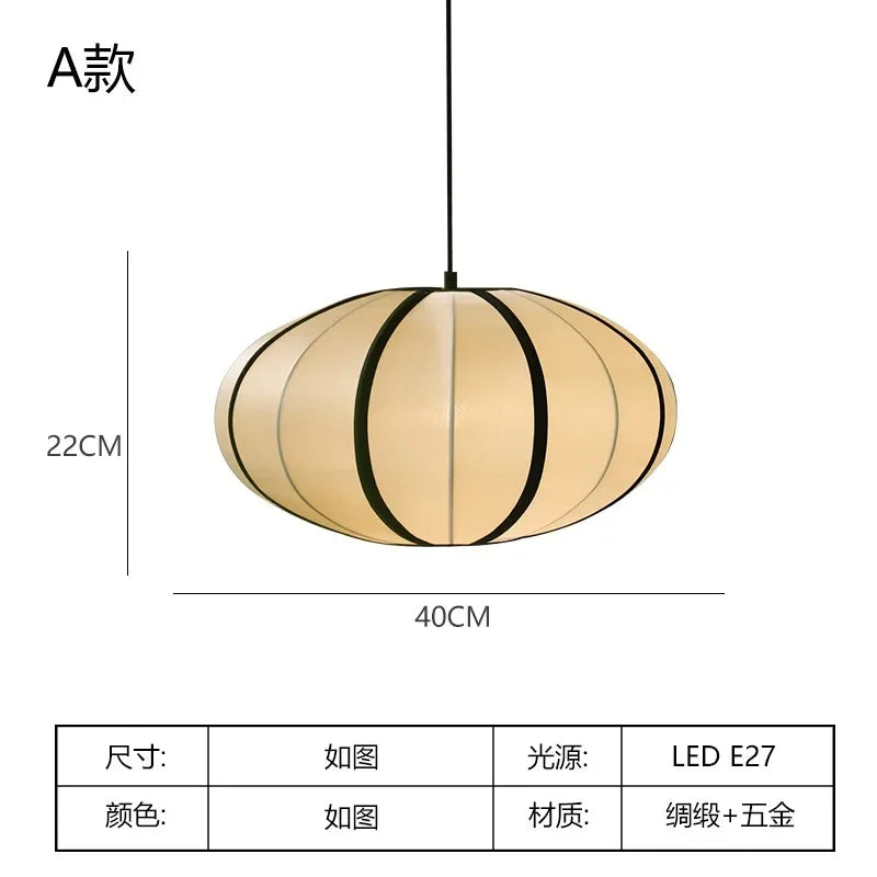 Afralia™ Wabi-sabi Medieval LED Pendant Light for Home Decor Living Room Bedroom