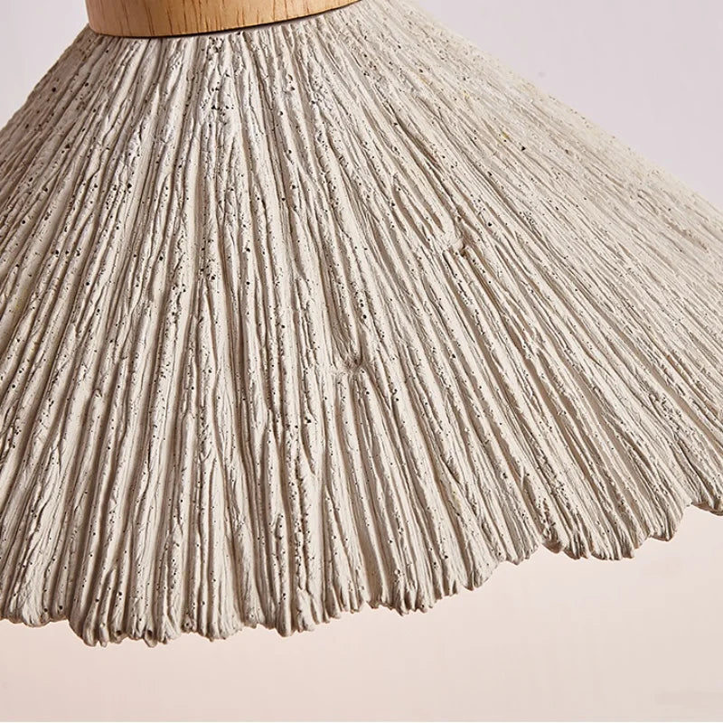 Afralia™ Nordic LED Wall Lights Wood Cement Interior Sconce Lamp for Home Decor