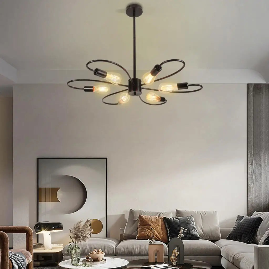 Afralia™ Modern LED Ceiling Chandeliers for Living Room Dining Bedroom - Nordic Pendant Light
