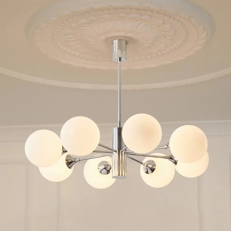 Afralia™ Nordic Modern Magic Bean Chandelier | Retro Bauhaus Style for Living Room, Study, Bar