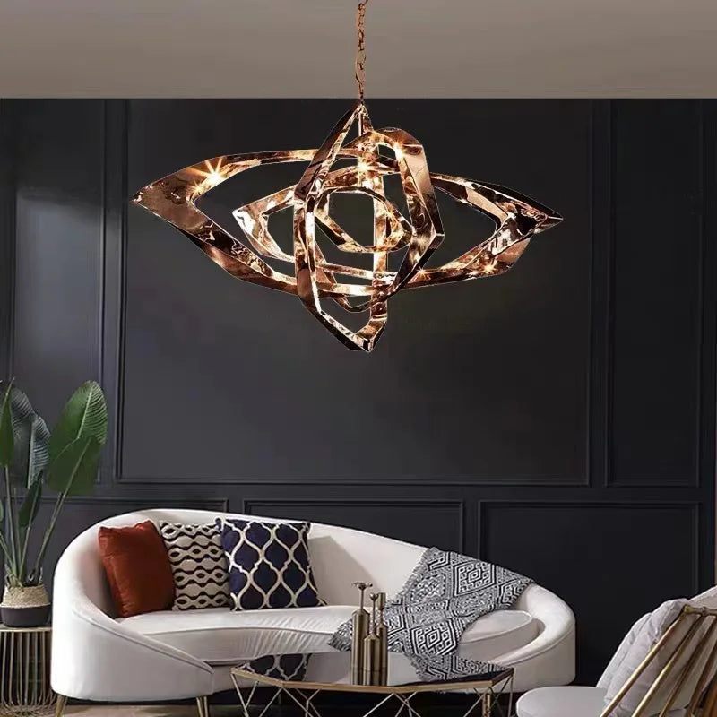 Afralia™ Art Pendant Chandelier Light for Dining Living Room Bar Kitchen Restaurant